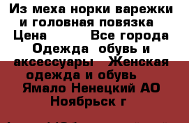 Из меха норки варежки и головная повязка › Цена ­ 550 - Все города Одежда, обувь и аксессуары » Женская одежда и обувь   . Ямало-Ненецкий АО,Ноябрьск г.